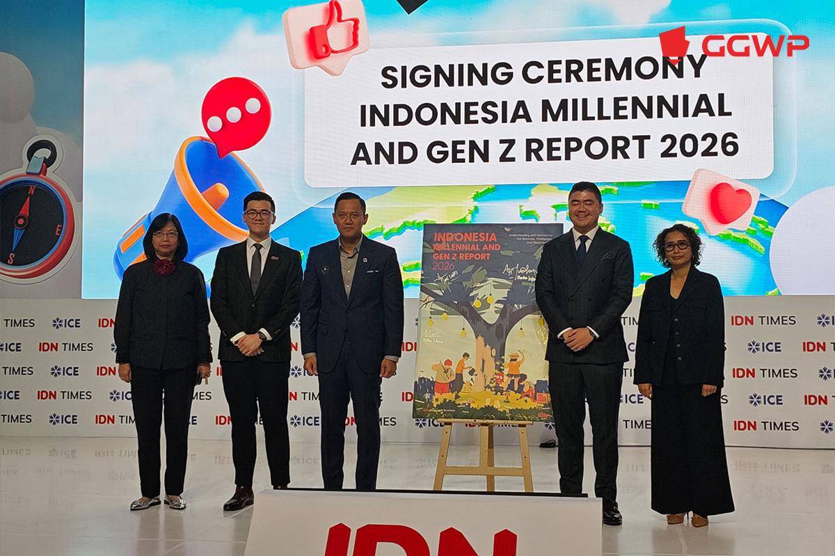 Indonesia Millennial & Gen Z Report 2026 diresmikan oleh Menteri AHY. (Dok. IDN)
