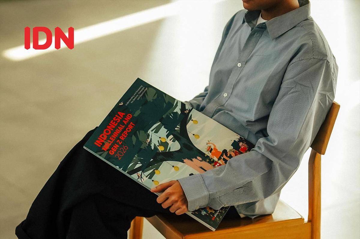 Indonesia Millennial & Gen Z Report 2026 diluncurkan di Indonesia Summit 2025. (Dok. IDN)