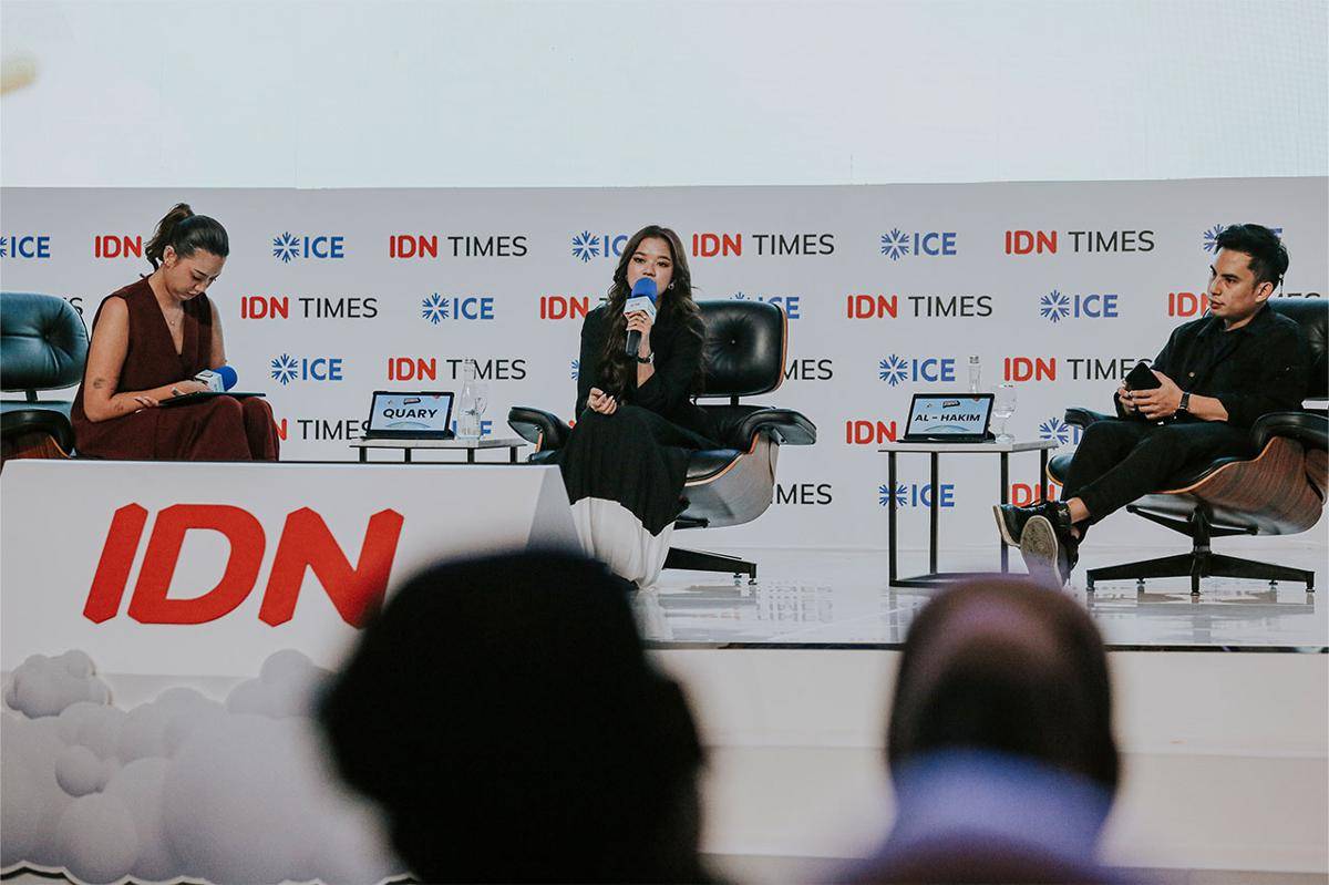 Sesi “Fandom Revolution: How Millennials & Gen Z Are Redefining Celebrity Culture”. (Dok. IDN)