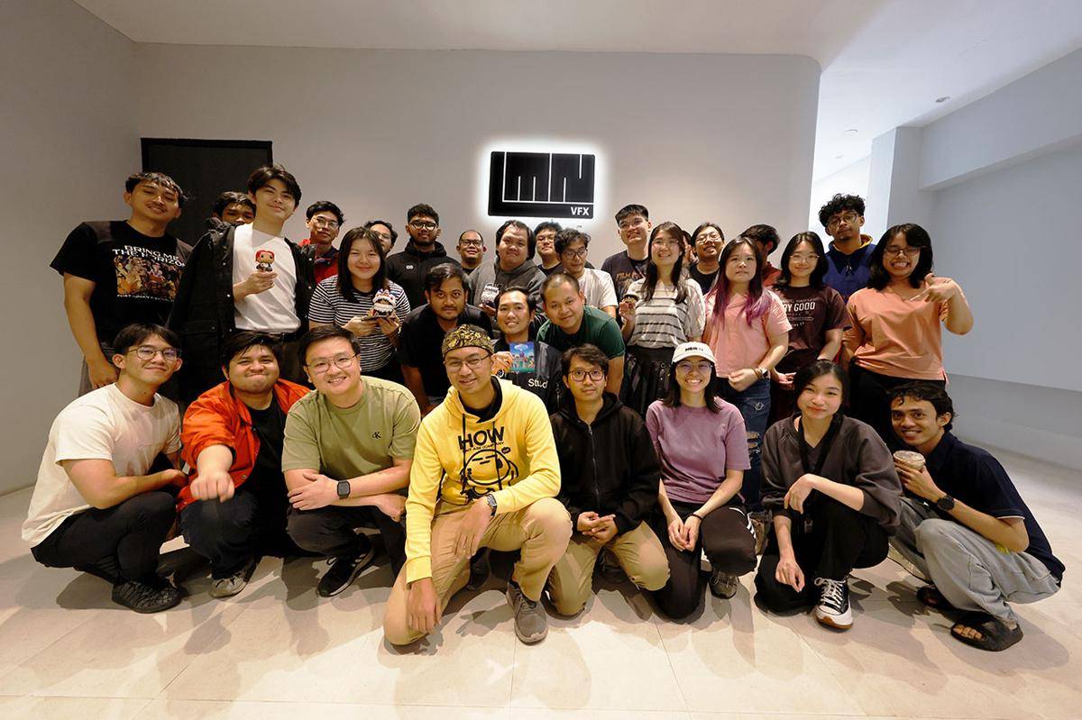 Jajaran tim LMN VFX. (Dok. LMN VFX)