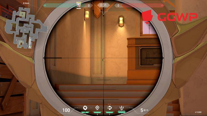 Posisi Crosshair Ideal Ketika Menahan Angle dengan Marshal (Dok. GGWP)
