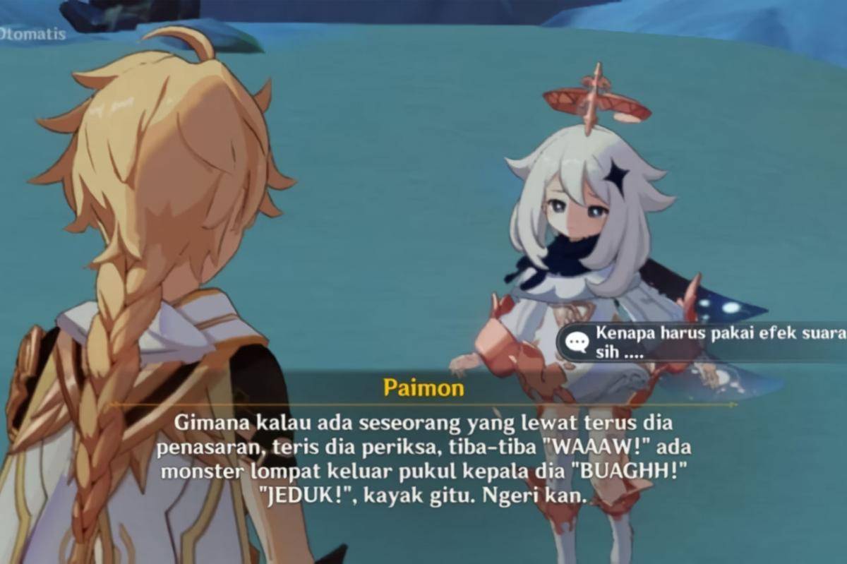 Di Genshin Impact, tidak ada tombol untuk skip cutscene. (Gamebrott)