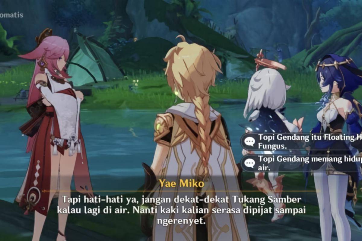 Gamer yang tak ingin skip button ingin mengapresiasi penulis cerita. (Gamebrott)