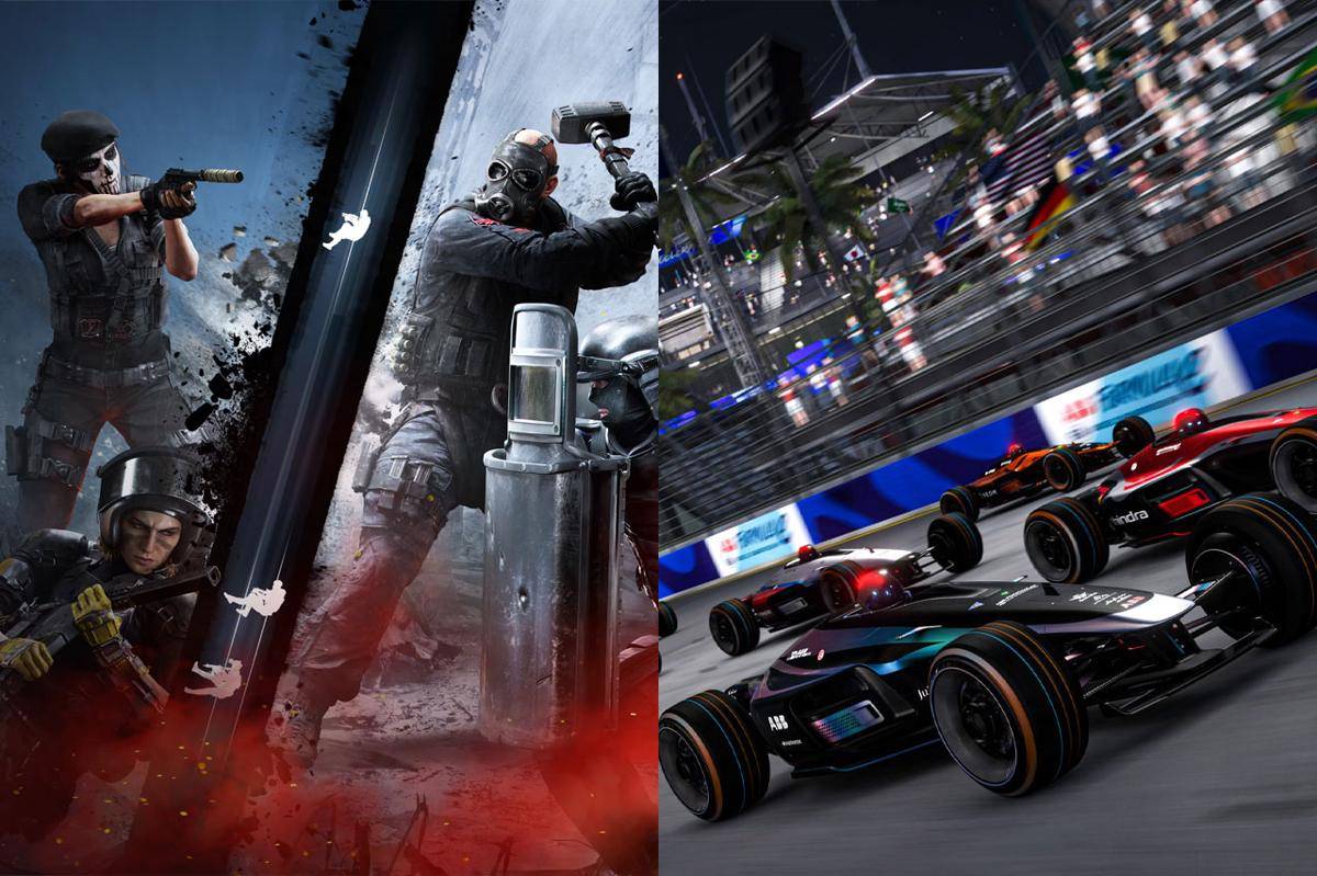 Rainbow Six Siege X dan Trackmania (Berbagai sumber)