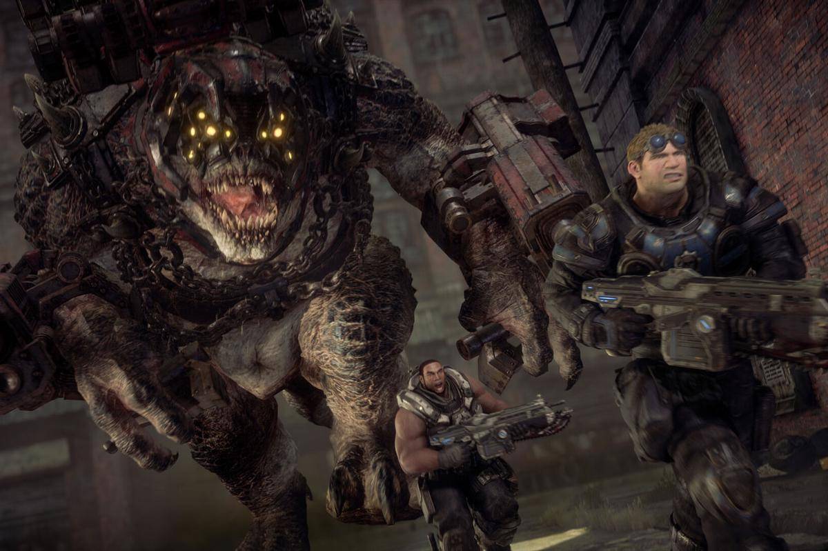 Gears of War mempopulerkan beberapa elemen gameplay yang masih dipakai di game modern. (Steam)