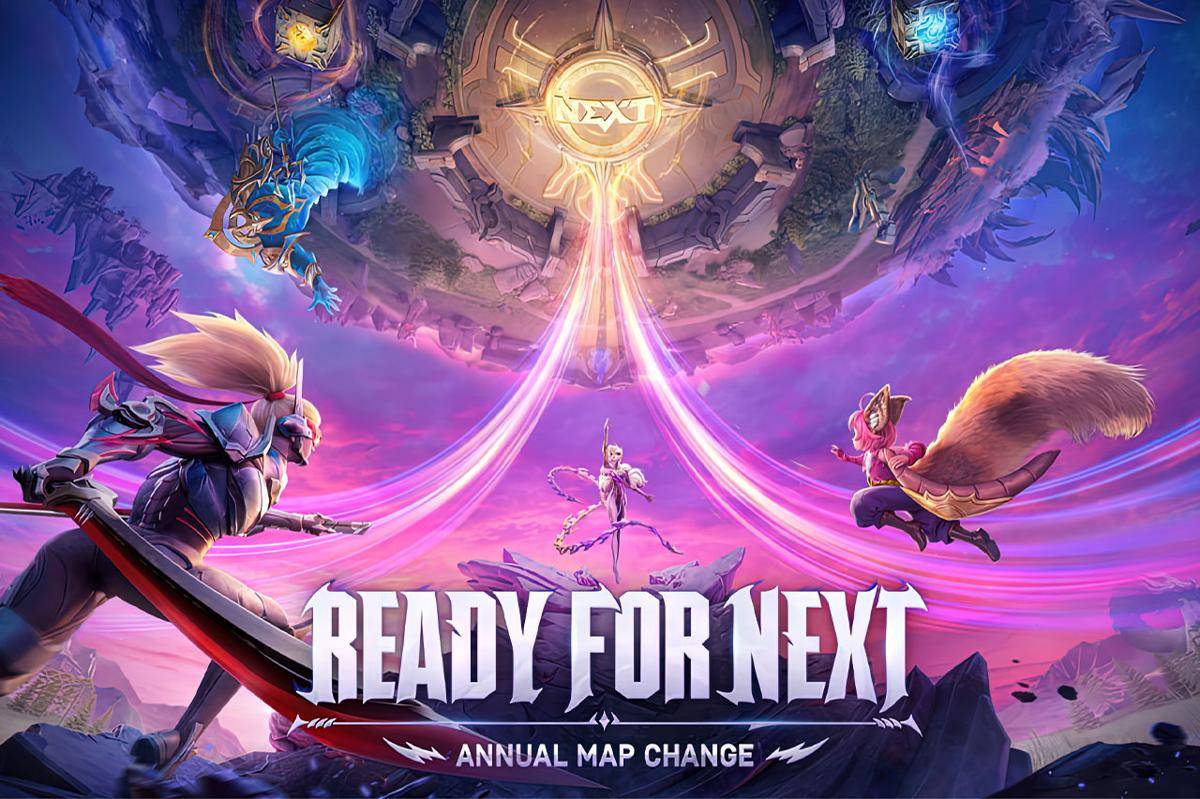 Update Project NEXT 2025 akan mengubah lanskap Land of Dawn. (Dok. Moonton)