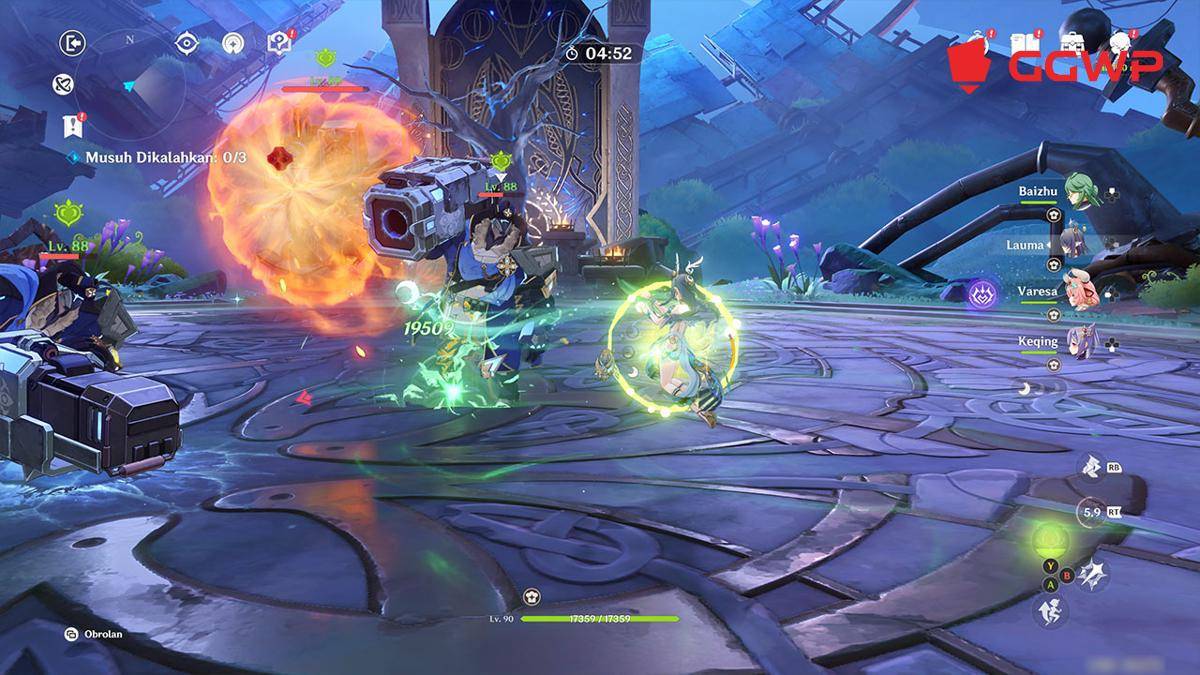 Gameplay Lauma di Domain Nod-Krai. (Dok. GGWP)