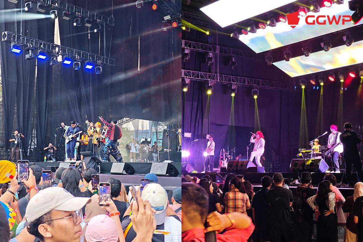 Aksi RAN dan J-Rocks di Pestapora 2025. (Dok. GGWP)