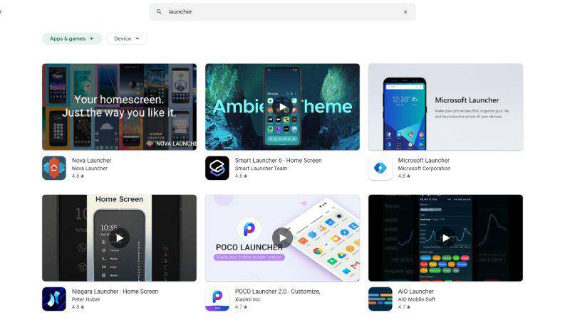 Nova Launcher masih ada di Play Store, namun sampai kapan? (play store)