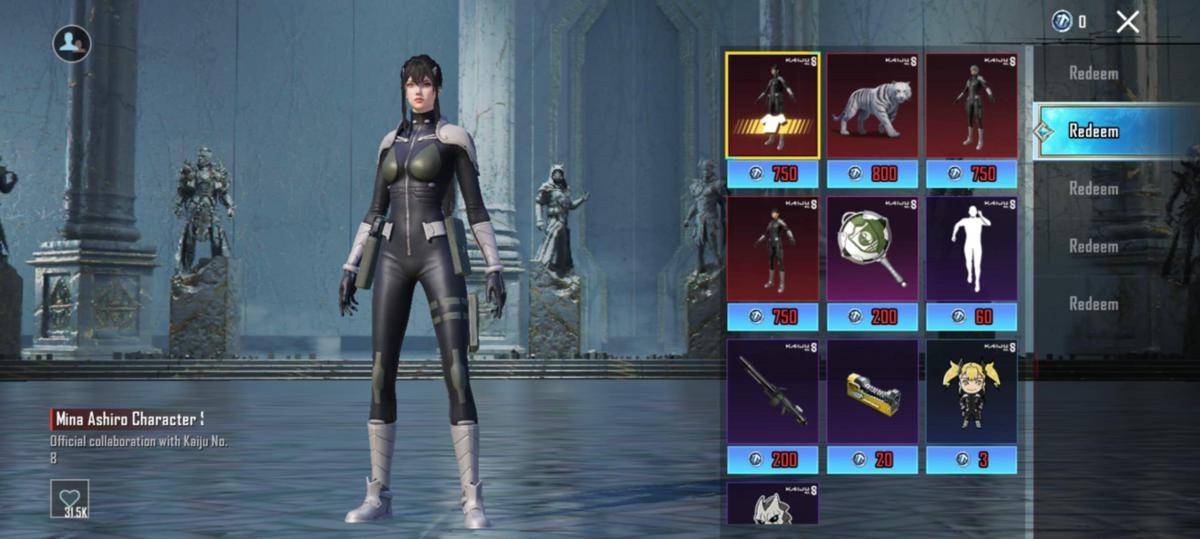 Cara Dapatkan Skin Kolaborasi PUBG MOBILE x Kaiju No. 8