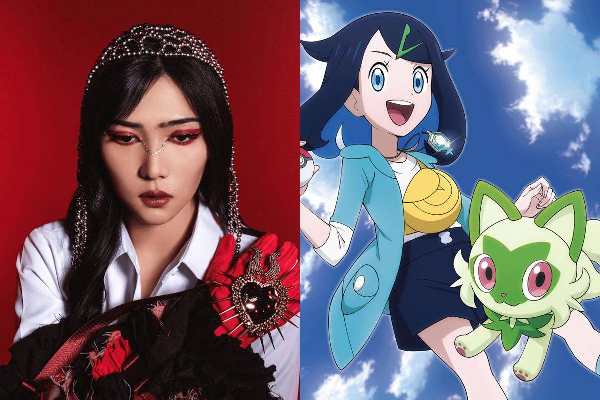 Isyana Sarasvati di anime Pokémon Horizons. (Berbagai sumber)