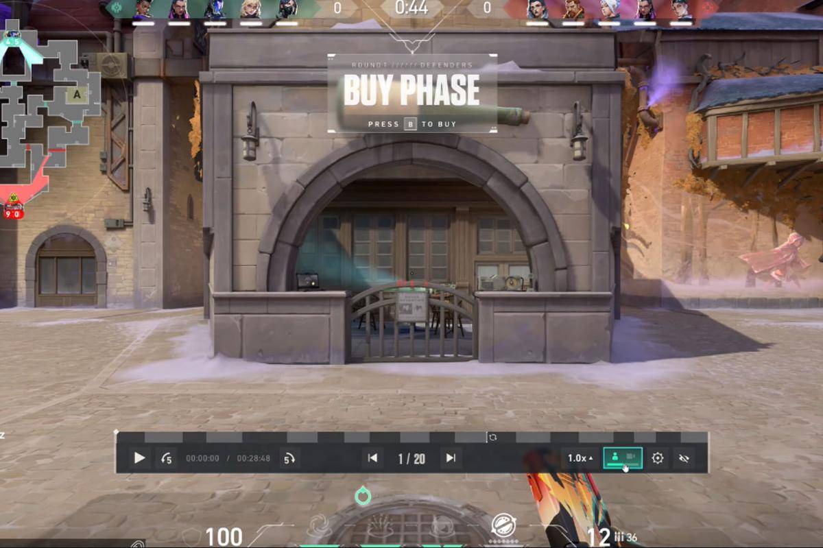Tampilan menu Replay, perhatikan timeline di bagian bawah layar. (Fragster)