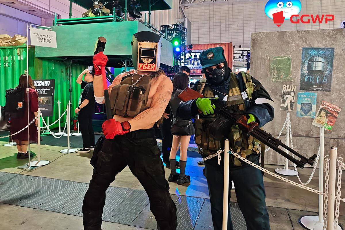 Cosplayer Escape from Tarkov di TGS 2025. (Dok. GGWP)