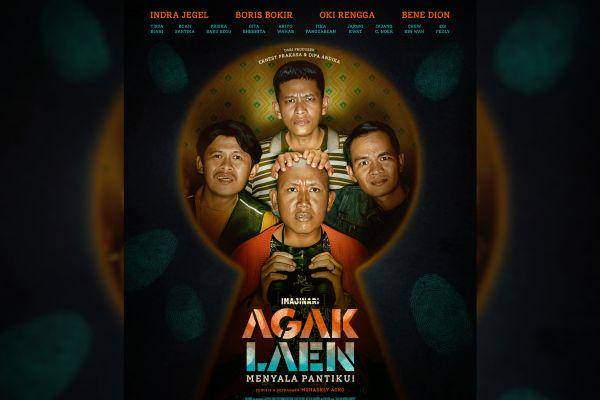 Film AGAK LAEN: MENYALA PANTIKU! Rilis Poster Misterius dengan Sidik Jari