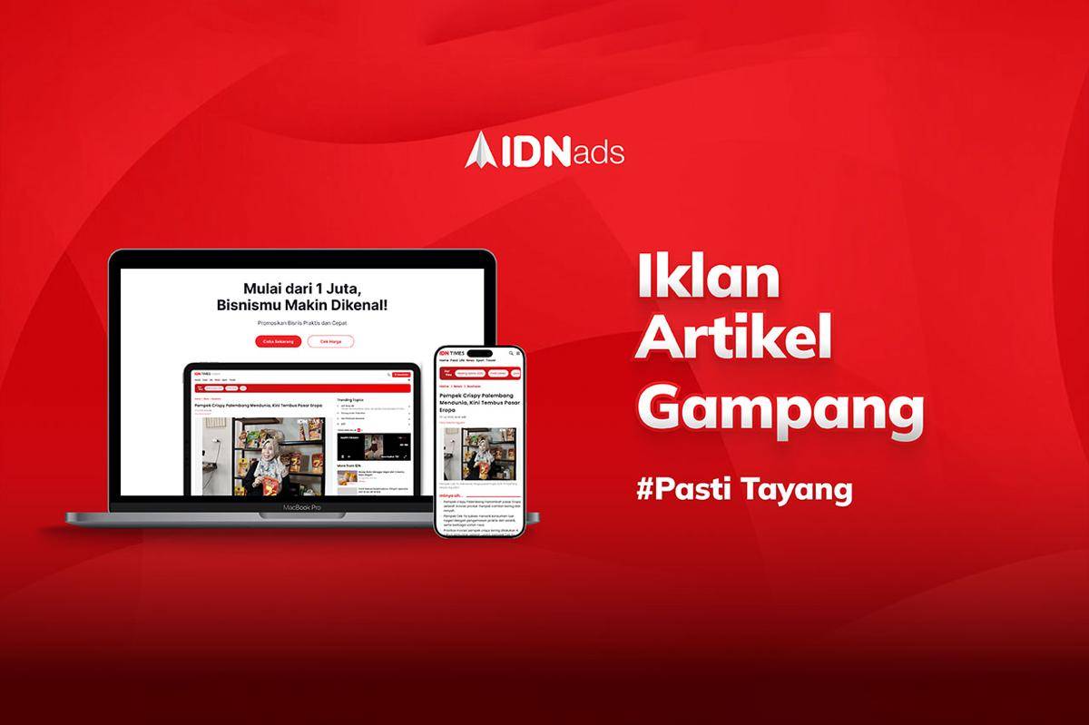 IDN Ads meluncurkan fitur Self-Serve Advertorial Ads. (Dok. IDN Ads)