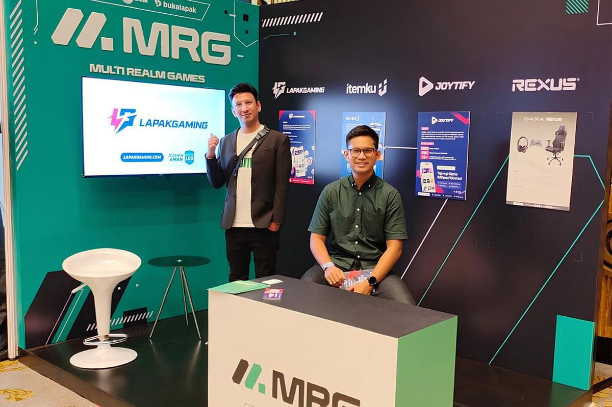 Booth MRG di IGDX 2025. (Dok. Bukalapak.com)