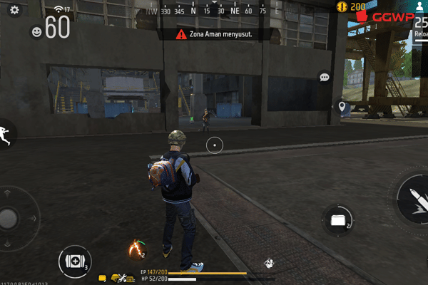 Main Free Fire di POCO C85. (Dok. GGWP)
