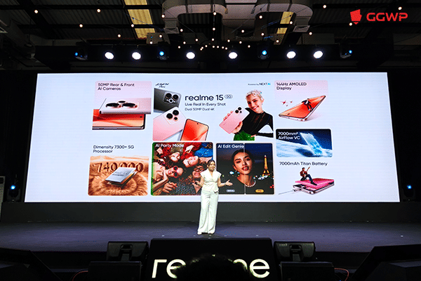 Spesifikasi realme 15 5G (Dok. GGWP)