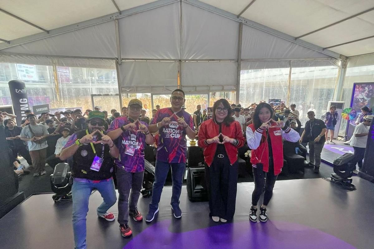 Pembukaan AXIS CUP ON GROUND Jakarta 2025 bersama pihak PB ESI. (Dok. AXIS)