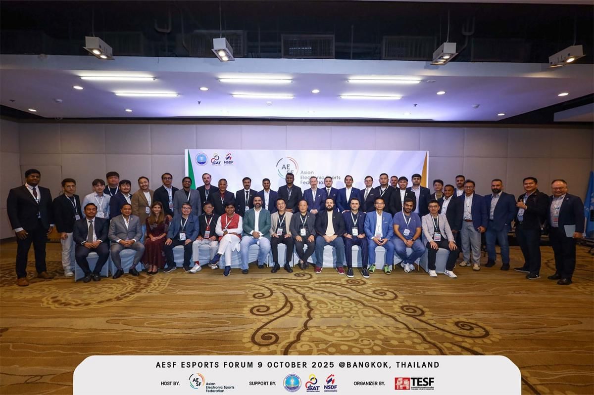 Para partisipan AESF Esports Forum 2025 di Bangkok. (Dok. AESF)