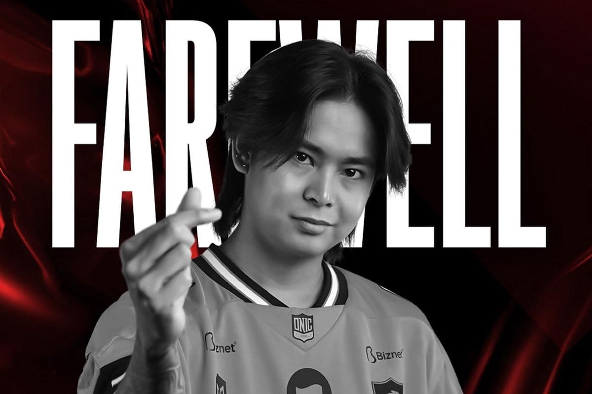 Pengumuman farewell Dlar. (Dok. ONIC Esports)