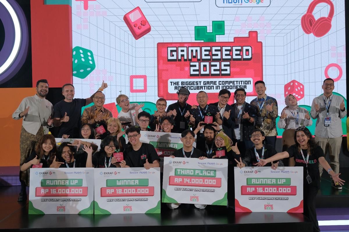 Gameseed 2025 Tutup Tahun dengan Gemilang: 6 Tim Terbaik Diumumkan di IGDX Bali