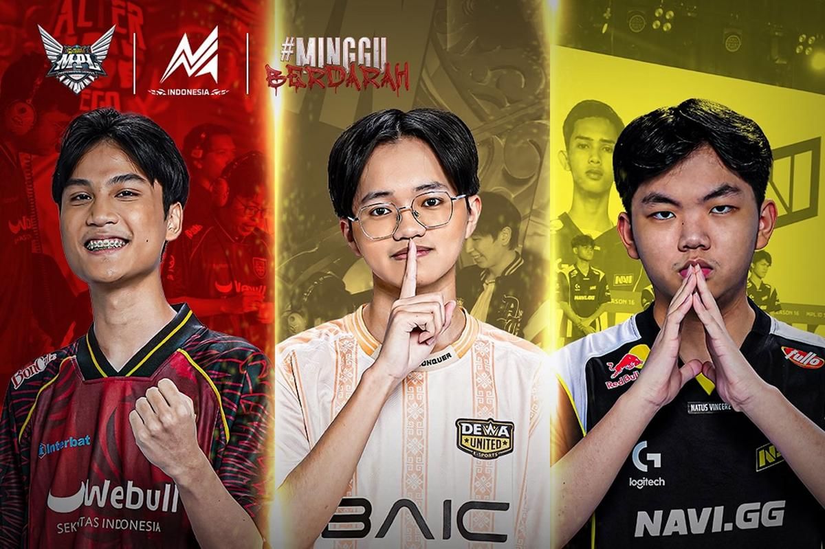 Skenario tiebreaker Alter Ego - Dewa United - NAVI. (Dok. MPL Indonesia)