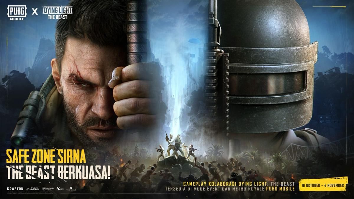 Kolaborasi PUBG Mobile dan Dying Light: The Beast dimulai. (Dok. KRAFTON)
