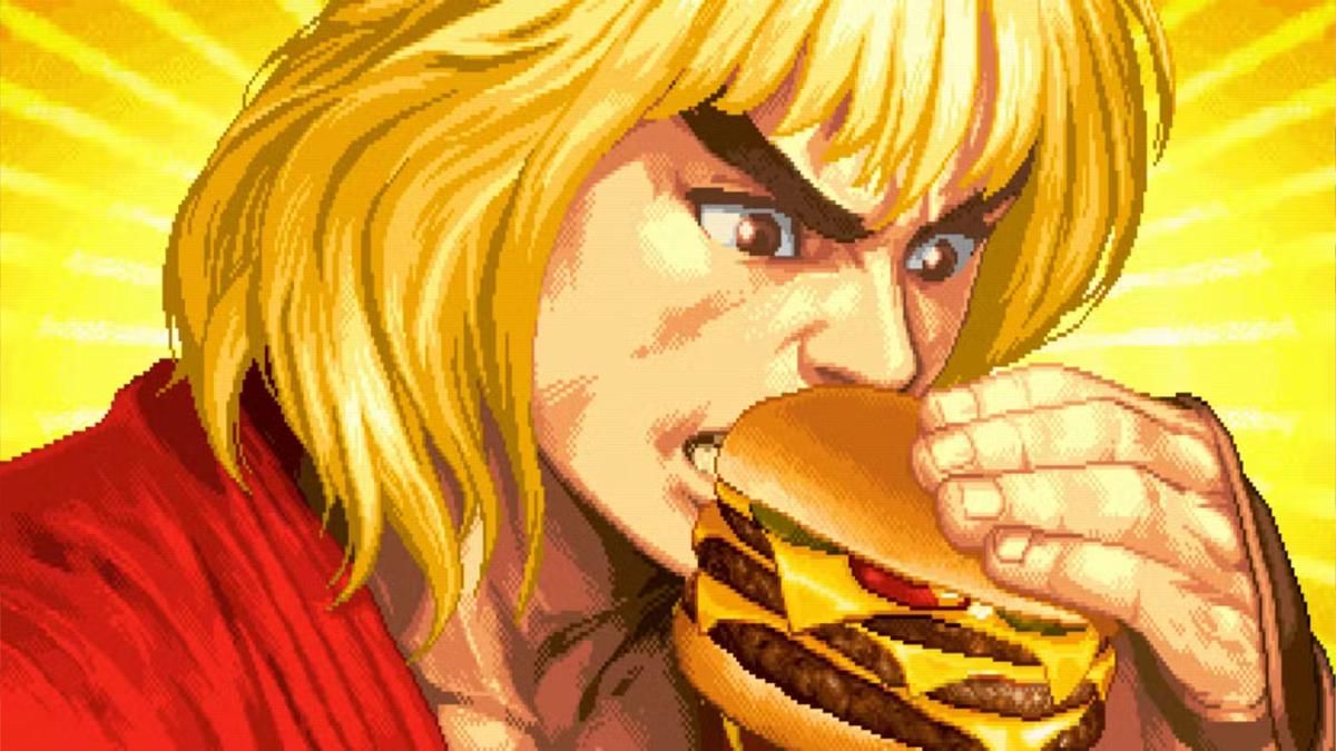 Ken vs. Vega Smile (M. Bison Burger)