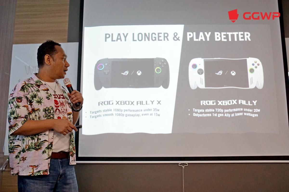 Dua versi ROG Xbox Ally. (Dok. GGWP)