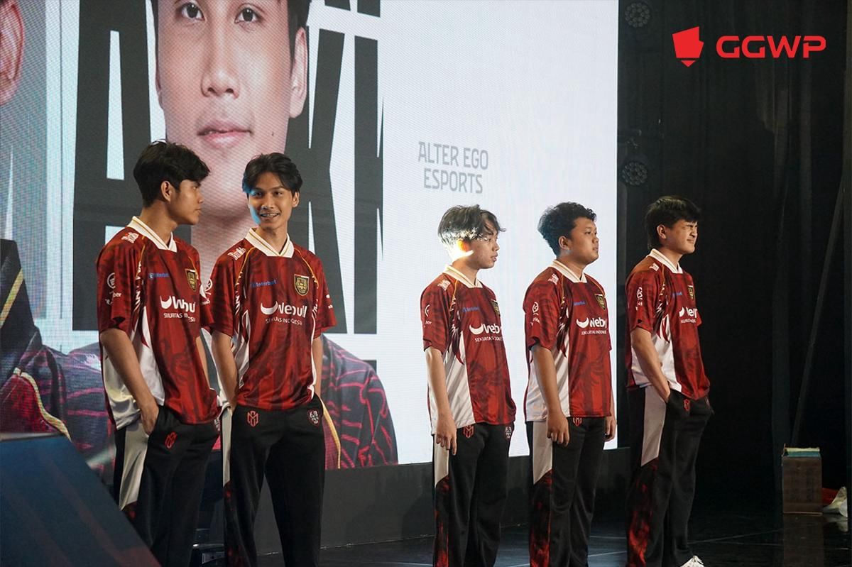 Skuad Alter Ego sukses kalahkan dream team ONIC. (Dok. GGWP)