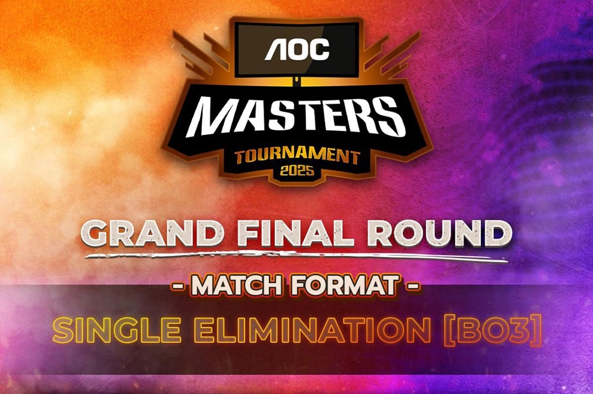Format grand final AOC Masters 2025. (Dok. AOC)