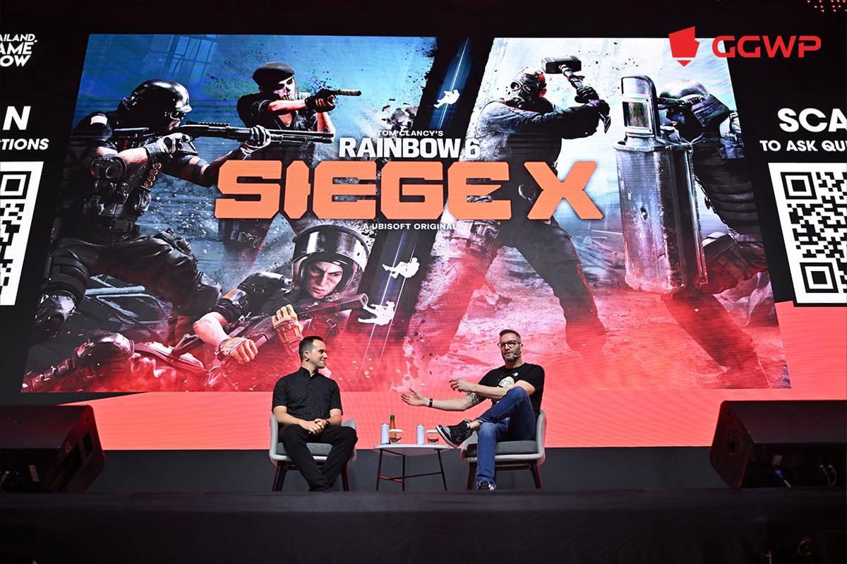 Sesi panel Rainbow Six Siege. (Dok. GGWP)