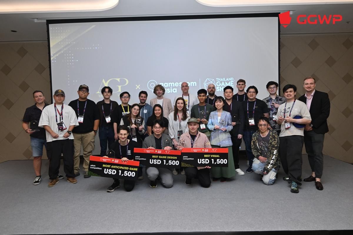 Pemenang Pitch Competition gamescom asia x Thailand Game Show 2025. (Dok. GGWP)