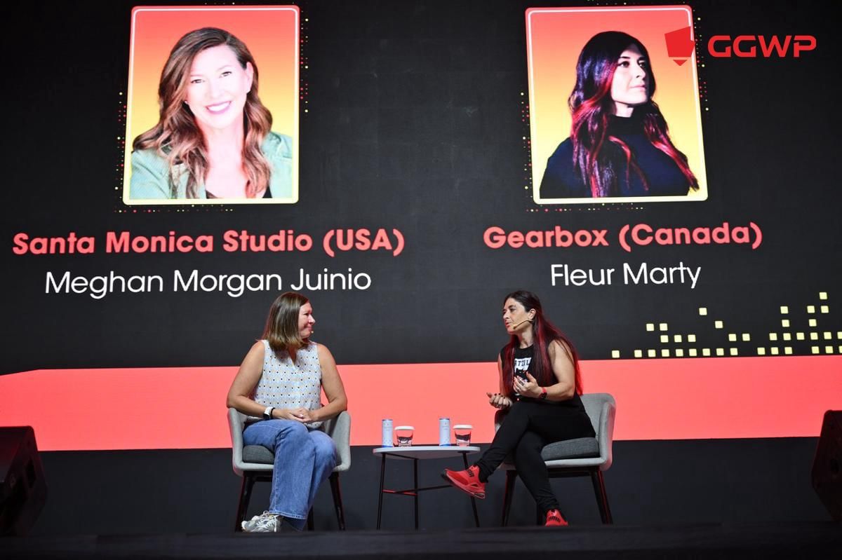 Presentasi dari Meghan Morgan Juinio dan Fleur Marty. (Dok. GGWP)