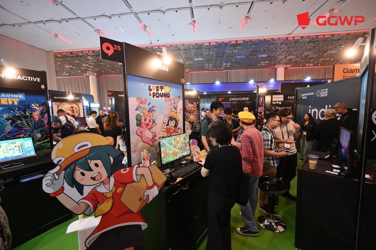 Suasana booth game indie. (Dok. GGWP)
