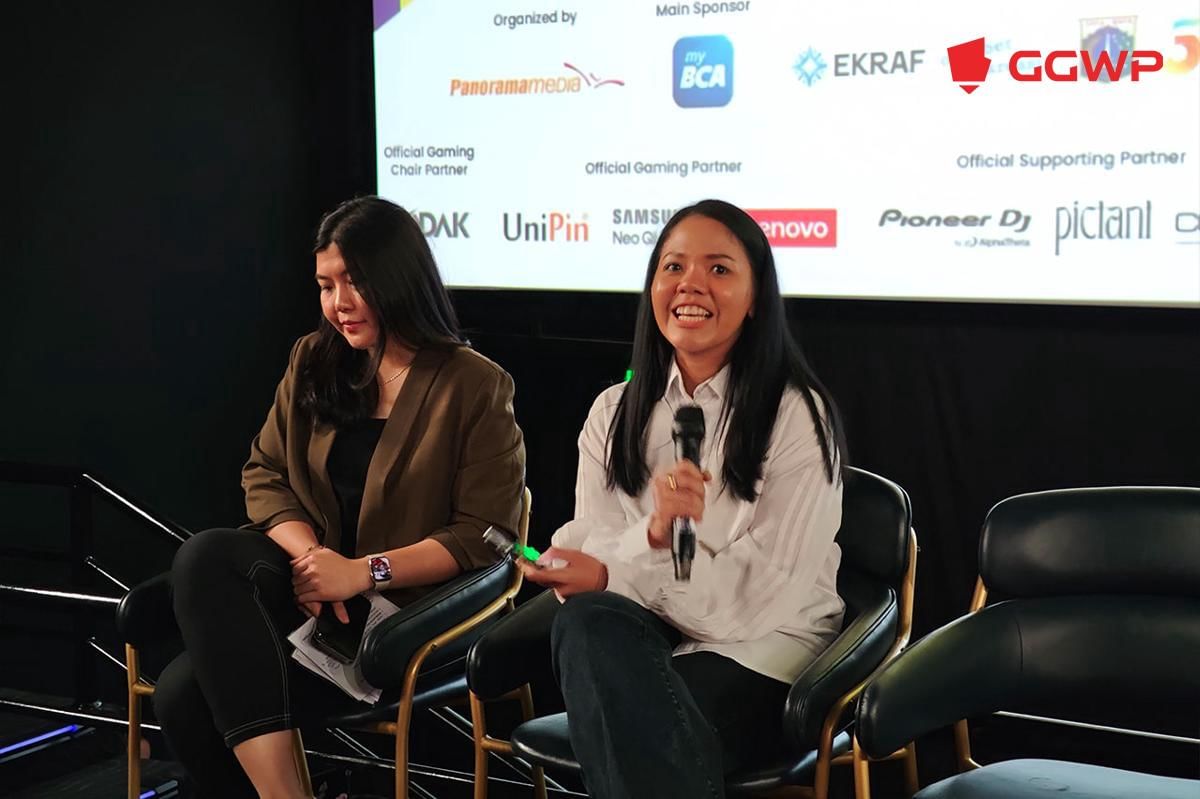 Lulu Anwar (kanan), Project Manager ICC x INACON 2025 bersama dengan Andita Tirtawisata, Director Panorama Media. (Dok. GGWP)