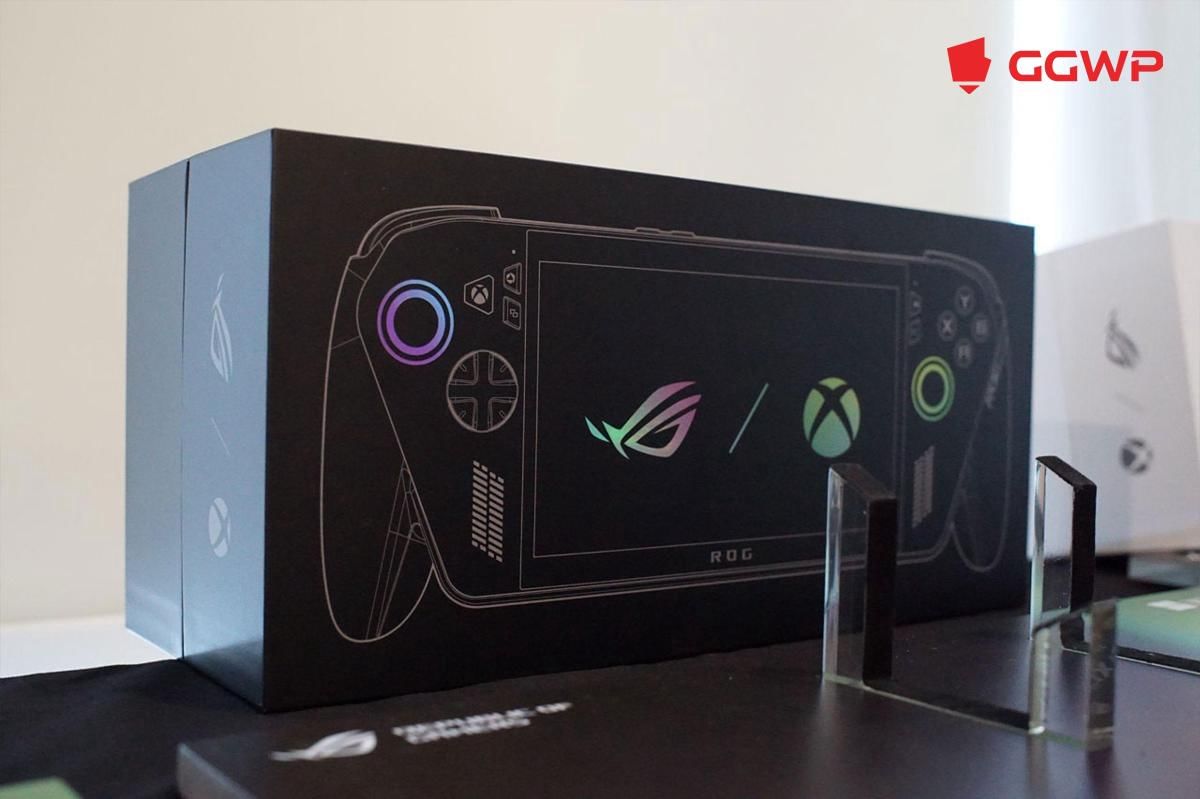 Packaging ASUS ROG Xbox Ally X. (Dok. GGWP)
