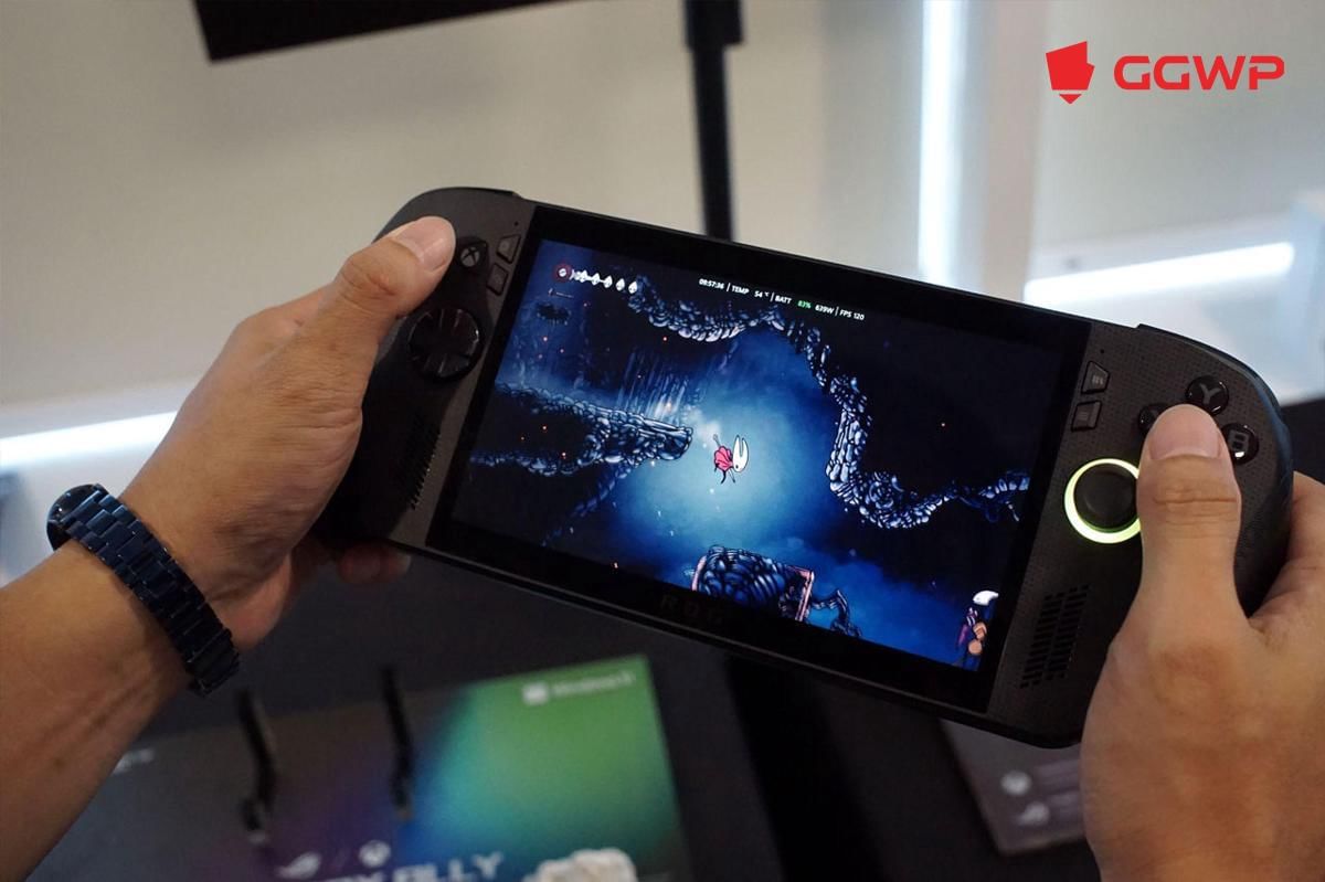 ROG Xbox Ally X mampu mendorong batasan performa di game seperti Hollow Knight: Silksong. (Dok. GGWP)
