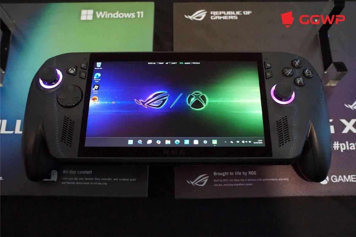 ASUS ROG Xbox Ally X (Dok. GGWP)