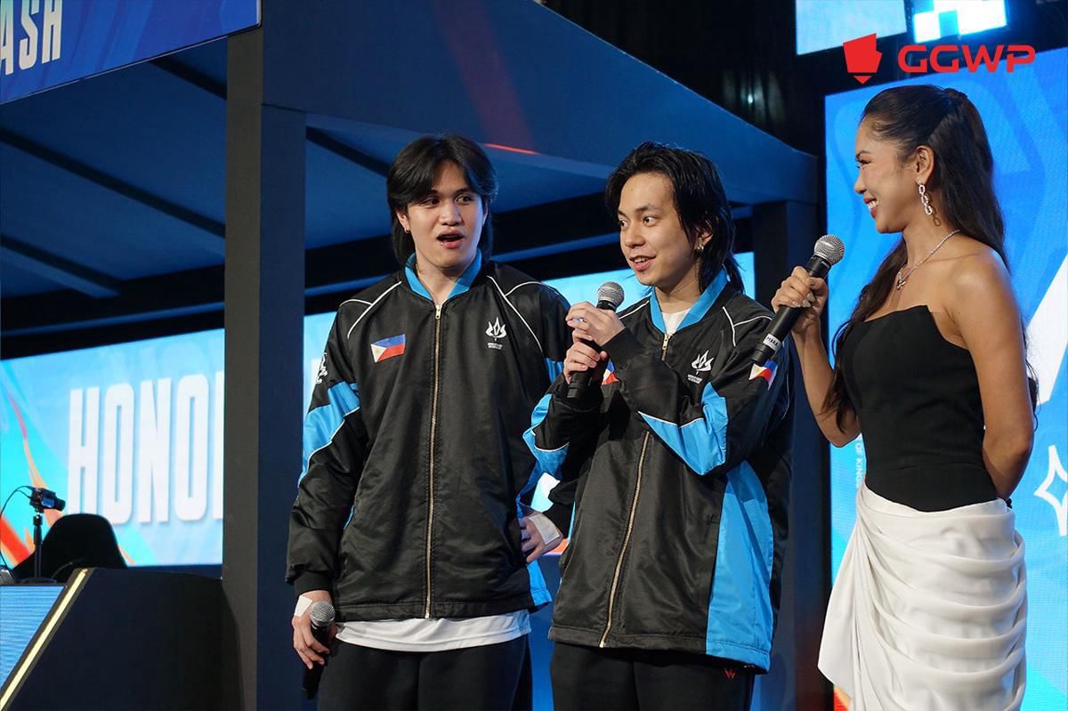 Post-match interview Blacklist International dan WETRND Esports bersama Mara Aquino. (Dok. GGWP)