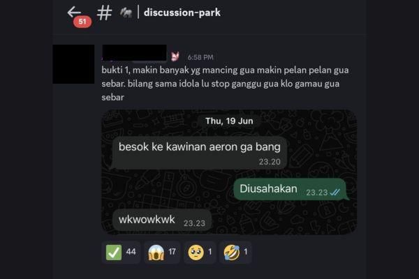 AeronnShikii Nikah? Unggahan di Discord Picu Spekulasi soal Hubungan Seriusnya