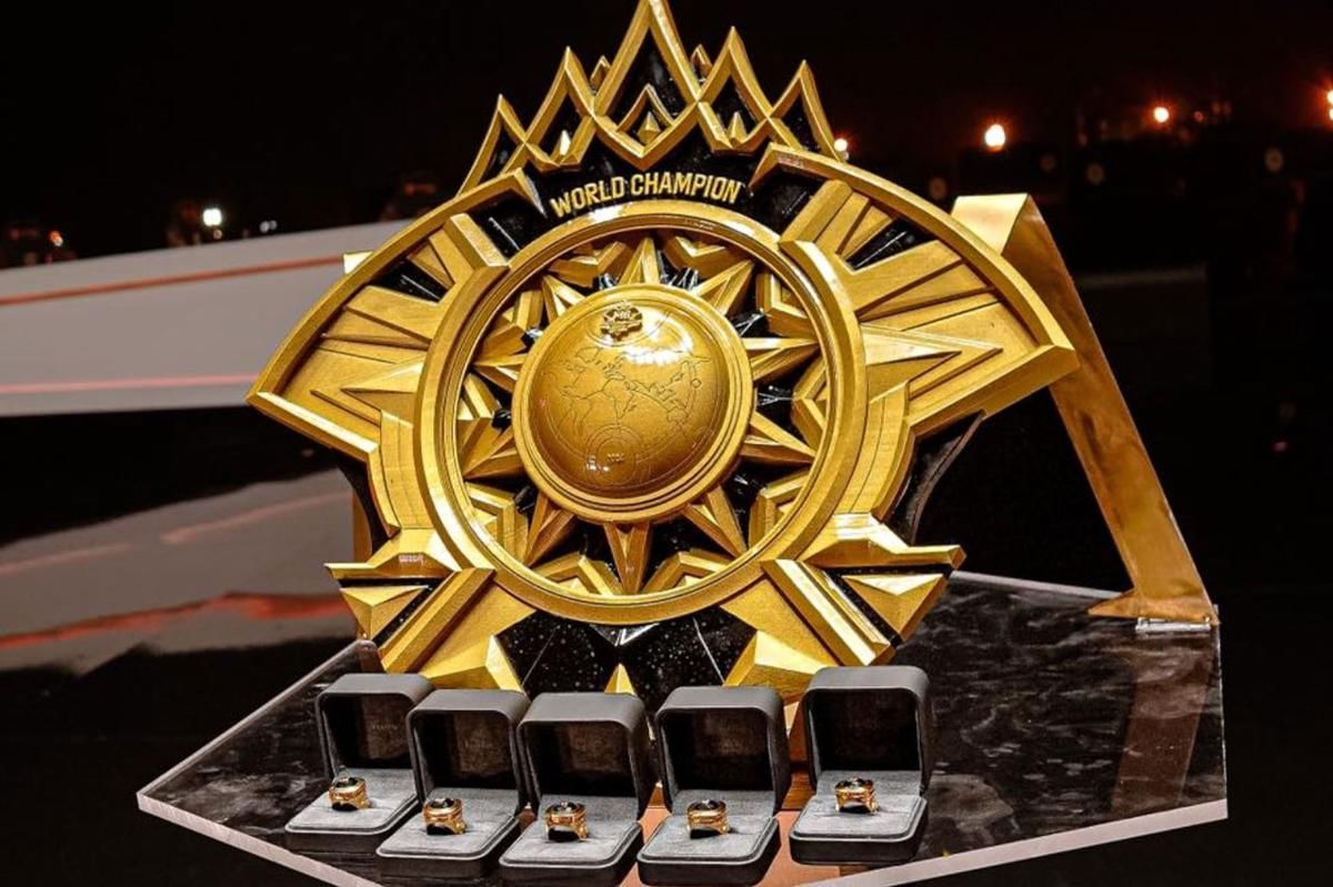 Trofi dan cincin M Series (ONE Esports)