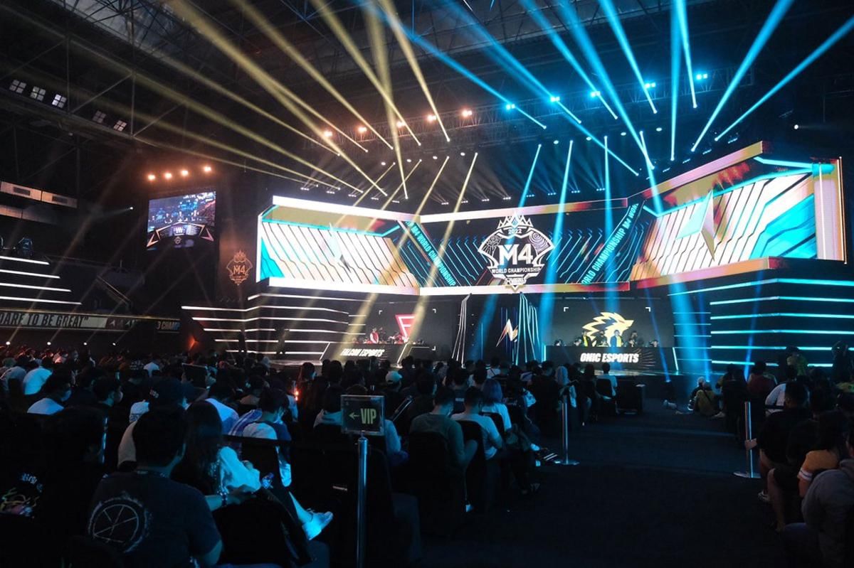 Suasana M4 yang juga diadakan di Tennis Indoor Senayan. (x.com/Grab Indonesia)