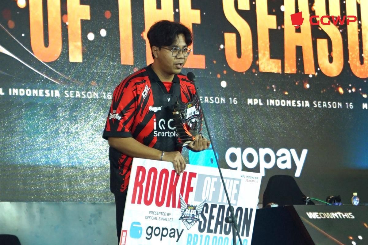 Shogun menyampaikan speech penghargaan di MPL Awards. (Dok. GGWP)