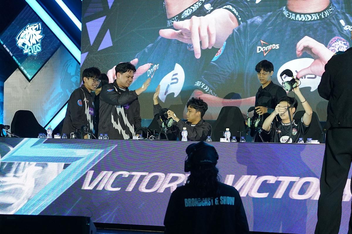 Selebrasi EVOS di akhir game 3. (Dok. GGWP)