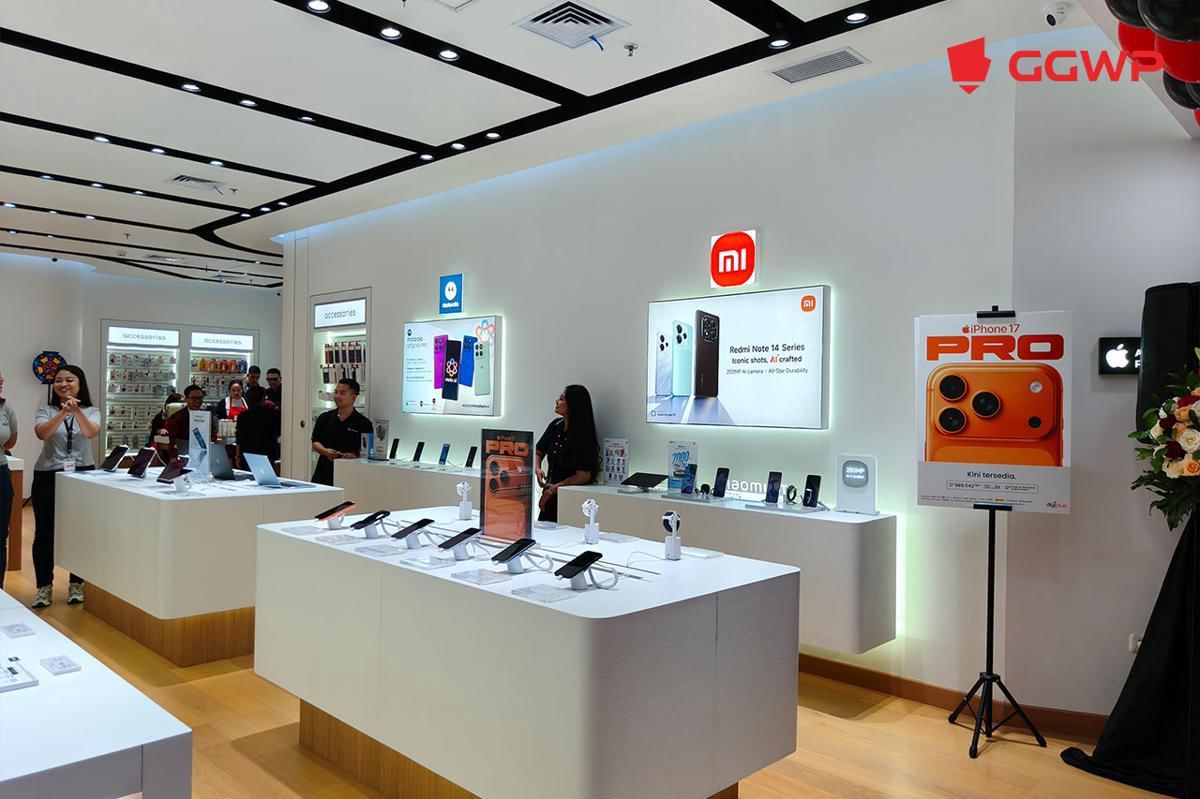 Suasana di dalam store. (Dok. GGWP)