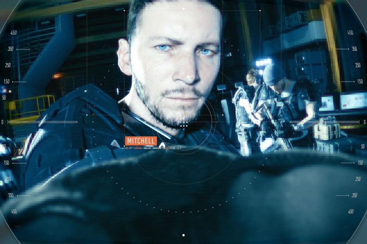 Aktor Troy Baker di Call of Duty: Advanced Warfare. (IGN)