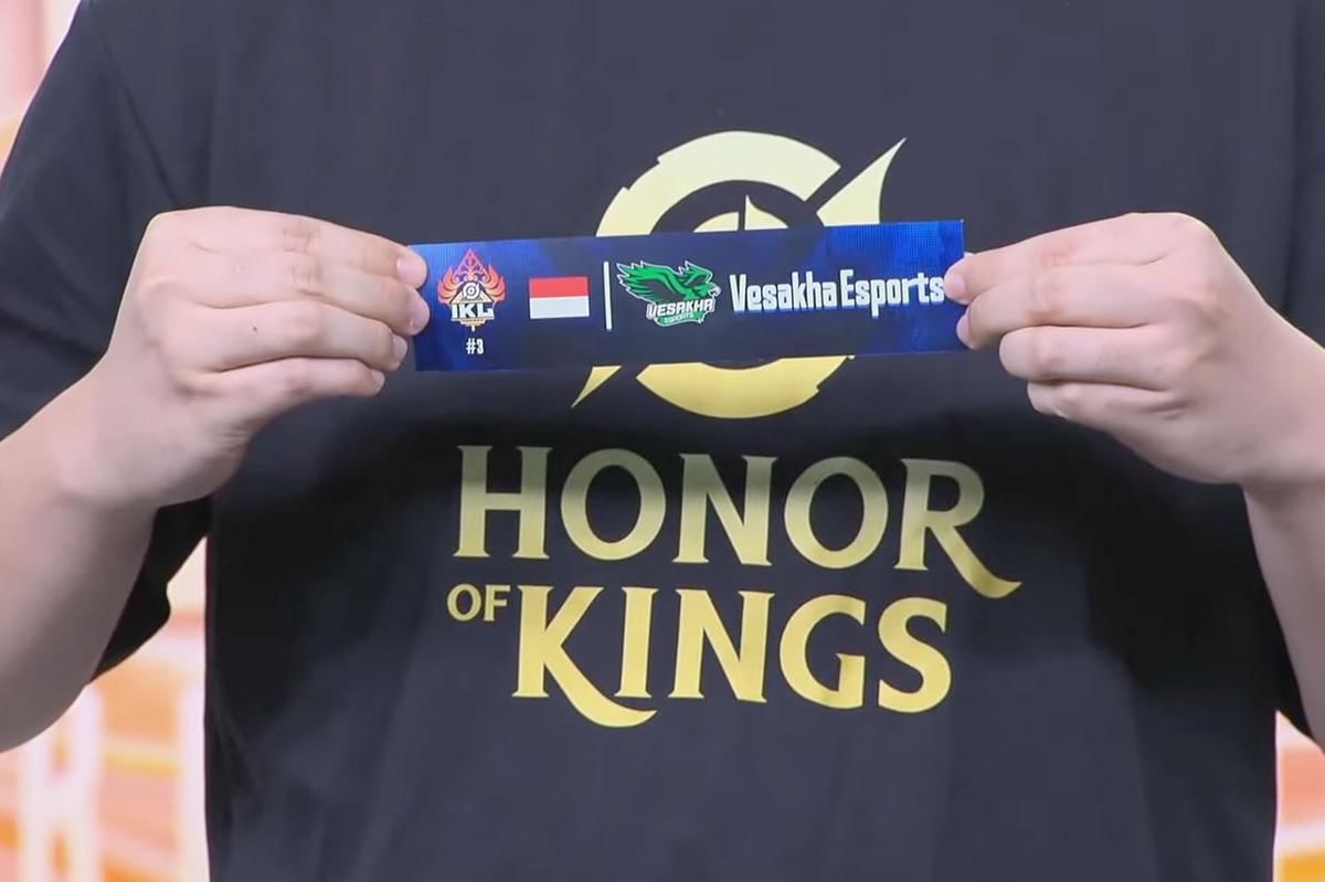 Hasil drawing grup A. (HOK Esports)