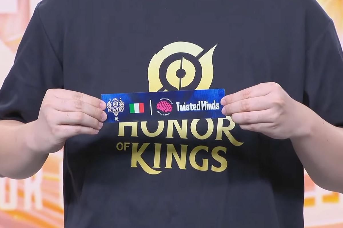 Hasil drawing grup D. (HOK Esports)